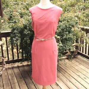 Karin Stevens Textured Knit Sheath